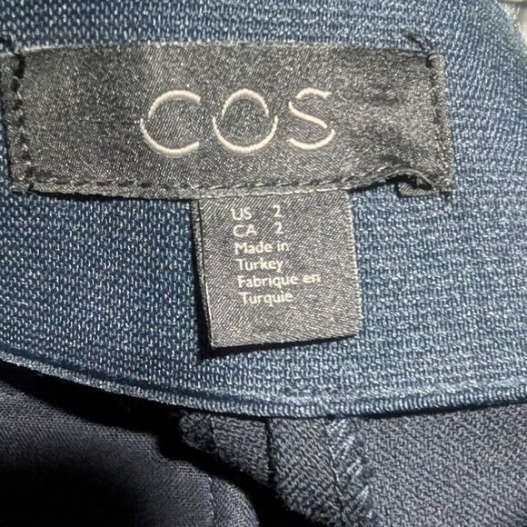 NEW! COS | Skinny-Fit Trousers In Navy - Picture 4 of 11